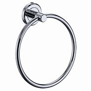 Image result for Chrome Towel Rings