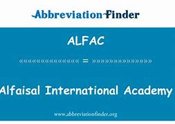 Image result for alfac�