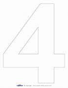 Image result for 4 Block Number Stencils