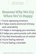 Image result for Why Do We Cry Happy Tears to a Song
