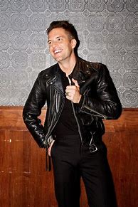 Image result for Brandon Flowers in Leather
