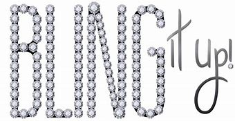 Image result for Bling Word Clip Art