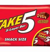 Image result for Take 5 Candy Bar Logo