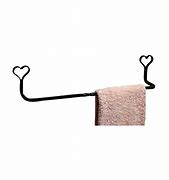 Image result for Wrought Iron Heart Paper Towel Holder