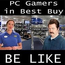 Image result for PC vs Console Gaming Memes