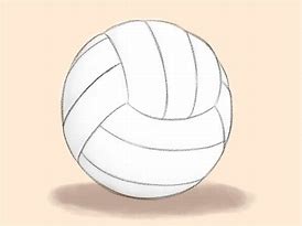Image result for Volleyball Drawing