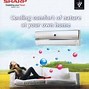 Image result for Sharp Air Con Pic with Air Filter