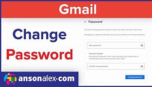 Image result for Change Email/Password Gmail