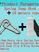 Image result for Spring Snap Hook Carabiner