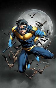 Image result for Nightwing Comic Book Art