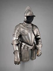 Image result for Wearing Gorget with Chain Mail Coif