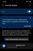 Image result for Samsung Find My Mobile Test Notification