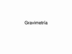 Image result for gravimetr�a