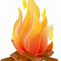 Image result for Burning Wood Clip Art