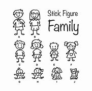 Image result for Family Stick Figure Decals
