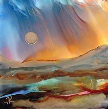 Image result for Alcohol Ink New Age Fine Art