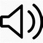 Image result for White Speaker Icon PNG