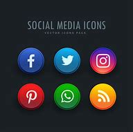 Image result for Social Media Buttons