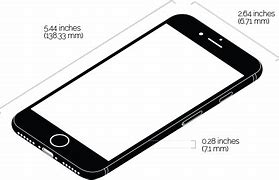 Image result for iphone 7 plus size inch inch