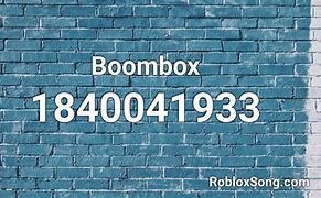 Image result for Roblox Boombox ID Codes