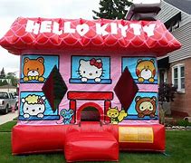 Image result for Hello Kitty Bounce House
