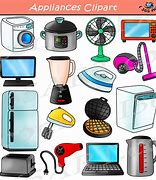 Image result for Home Appliances Clip Art