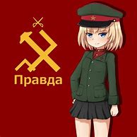 Image result for Soviet Anime Girl