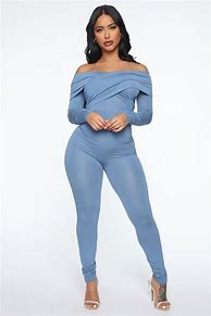 Image result for Blue Fashion Nova Jumpsuit