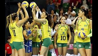 Image result for Brazil Female Volleyball Team