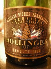 Image result for Bollinger Champagne Vieilles Vignes Francaises