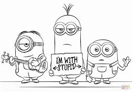 Image result for Vector Despicable Me Coloring Pages