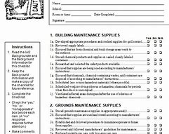 Image result for Facility Maintenance Checklist Template