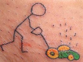 Image result for Keep Off the Grass Tattoo