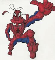 Image result for Goofy Spider-Man Draw