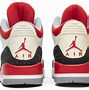 Image result for Air Jordan 3s Fire Red