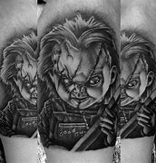 Image result for Chucky Tattoo Outline
