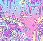 Image result for Oil Pastel Galaxies