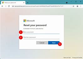 Image result for How to Reset Your Microsoft Password