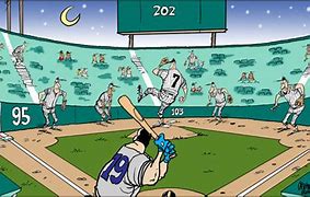 Image result for MLB Cartoon