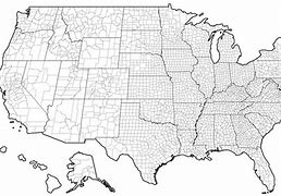 Image result for Us County Map Blank