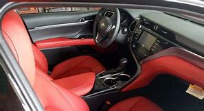 Image result for Toyota Camry Two Tone with Red Interior
