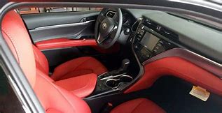 Image result for Toyota Camry with Red Leather Interior