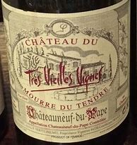 Image result for Mourre Tendre Chateauneuf Pape Tres Vieilles Vignes
