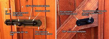 Image result for Double Horse Gate Latch