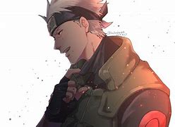 Image result for Kakashi without Mask and Shirt