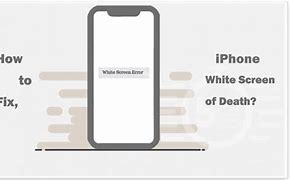 Image result for Why Is My iPhone Screen White