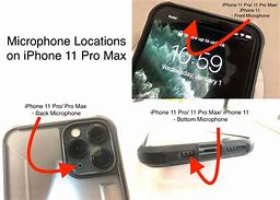 Image result for Where Is the Microphone On an iPhone