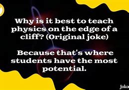 Image result for Physics Jokes for Students
