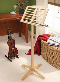 Image result for Wooden Sheet Music Stand