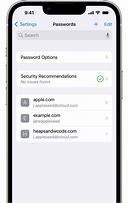 Image result for How to Check Saved Passwords in iPhone